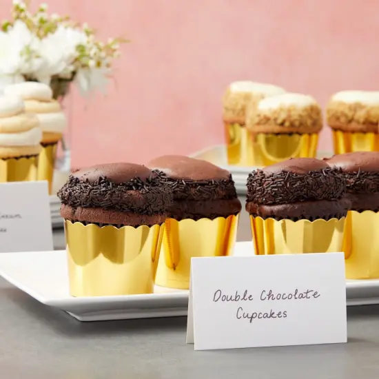 100 Pack Table Place Cards for Table Setting, Blank Name Note Cards for Wedding, Baby Shower, Events, Reserved Seating, White Seating Cards for Banquets (3.5 x 2 In) {5}