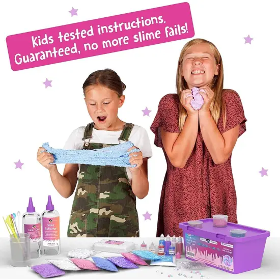 Original Stationery Unicorn Slime Kit, DIY Slime Kit for Girls 7-14 Years to Make Amazing Unicorn Slimes for Girls and Glow in The Dark Slimes, Fun Family Activity, Gifts for Easter and Birthdays {2}