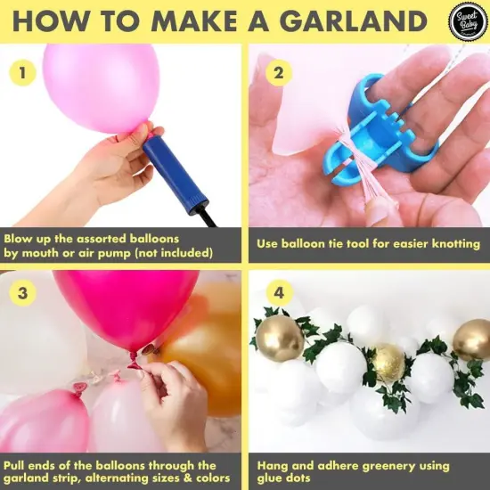 Shower Decorations for Girl with Pink Balloon Arch Garland Kit, Baby Girl Banner Decor, Eucalyptus Boho Greenery Vine, Light Pink, Peach Blush, Gold, Confetti Balloons {4}