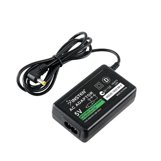 Insten Battery Wall Travel Charger for Sony PSP 1000 PSP-110 PSP-1001/PSP Slim & Lite 2000/PSP 3000 Replacement AC Adapter Power Supply for PSP Black {5}