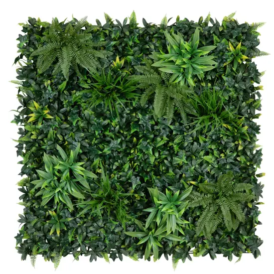 Nearly Natural Andean Cloud Forest Artificial Wall Panels - 40" Green {3}