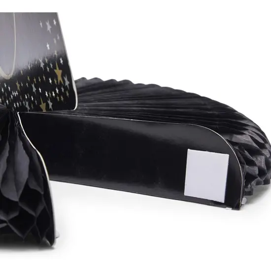 90th Birthday Party Honeycomb Centerpiece Decoration (12 x 11 In, 6 Pack) {6}