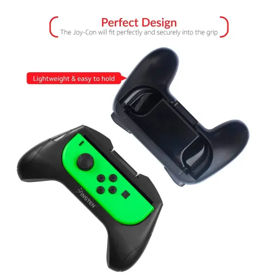 for Nintendo Switch Joy Con Grip, Joycon Controller Holder for Nintendo Accessories, Black {5}