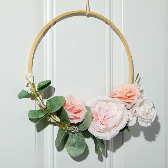 300 Pieces White 22 Gauge Floral Wire Stems for DIY Crafts, Artificial Flower Arrangements (16 In) {6}