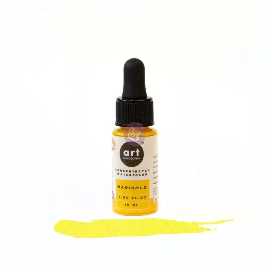 Art Philosophy Concentrated Watercolors - Marigold - 1 bottle - 0.5 oz {1}