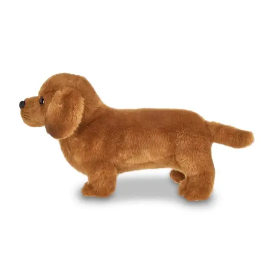 Bearington Frankie The Dachshund Stuffed Animal, 13 Inch Weiner Dog Stuffed Animal, For Ages 3-14 Brown {2}
