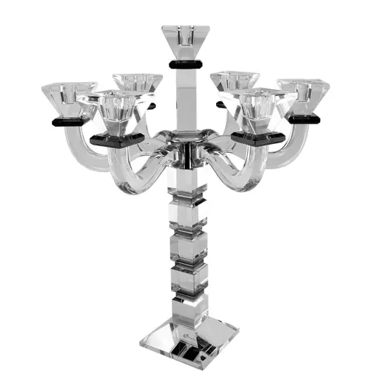 Crystal Candelabra Square Design {5}