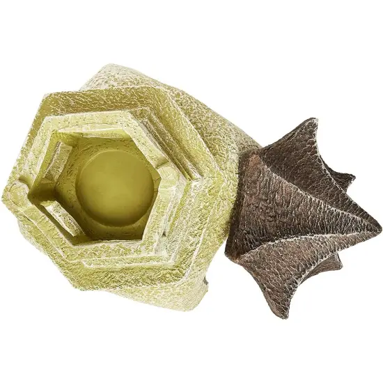 Juvale Outdoor Asian Pagoda Candle Lantern Statue for Home and Garden, 8.5 x 16.5 Inches {5}