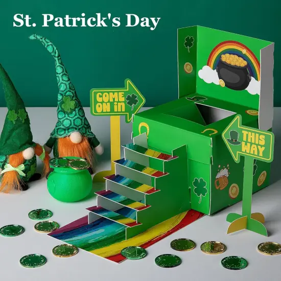 St. Patrick's Day Leprechaun Trap Kit - St. Patrick's Day DIY Craft Kit - St Patricks Day Party Supplies {4}