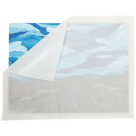 Glassine Paper Roll for Artwork, Transparent Paper Protection for Drawings, Crafts, Documents, Photos, Projects, and Baked Goods, Classroom Supplies (17.5 Inches x 25 Yards) Clear {7}