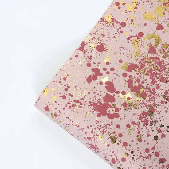 Handmade Cotton Recycled Gift Wrapping Sheet &ndash; Set of 5 {2}