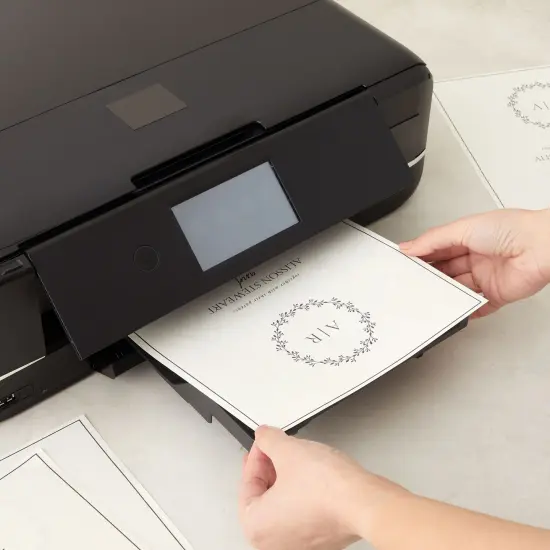 Best Paper Greetings 96 Sheets Parchment Paper for Certificates, Resumes, Diplomas - 90 GSM Textured Stationary, Printer-Friendly - Diploma Certificate Papers for Printing 8.5 x 11 inch White {2}