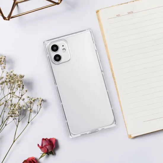 Insten Case for iPhone 12 Mini Case 5.4 Inch, Soft TPU Protective Cases with Reinforced Corners, Shock Absorption, Crystal Clear Slim Cover for Women Girls {6}