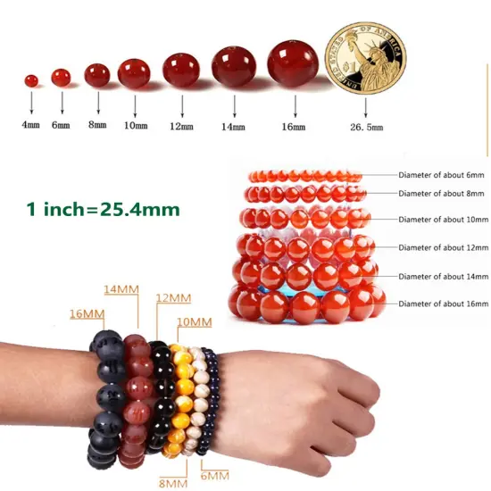 7 Chakra Natural Stone Beads Mixed 100pcs 8mm Round Genuine Real Stone Beading Loose Gemstone Amethyse Color DIY Smooth Beads for Bracelet Necklace Earrings Jewelry Making {3}