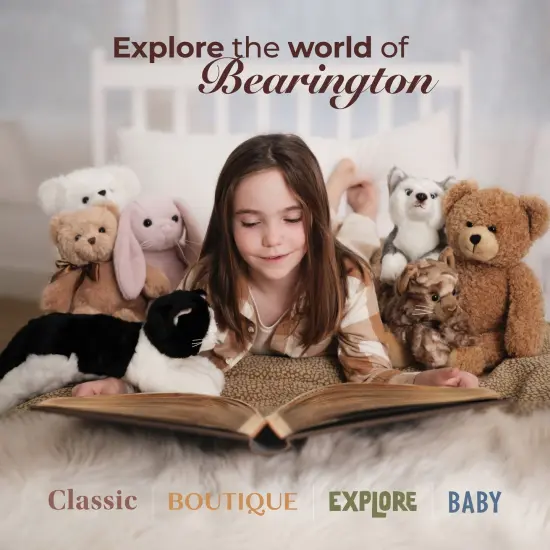 Bearington Collection Burnie Plush Dragon Stuffed Animal, 10.5 Inch, For Ages 1-14 Green {6}