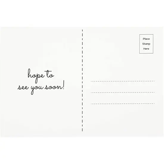 We Pawsitively Miss You Postcards, Attendance Postcard (4 x 6 In, 48 Pack) Multicolor {5}