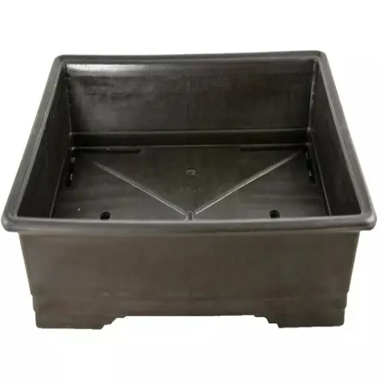 2 Mix Japanese Plastic Bonsai Training Pot, Cactus & Succulent Planter 10"/13" {3}