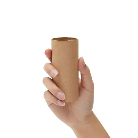24 Pack Brown Toilet Paper Rolls For Crafts, Empty Cardboard Tubes for Classroom, DIY Projects (1.6 x 4 In) {6}