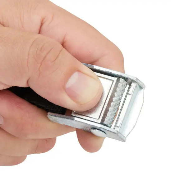 5 Pack Kayak Tie Down Straps, Lashing Straps with Buckles for Bike, Luggage, and Cargo (16.4 FT, Black) {4}