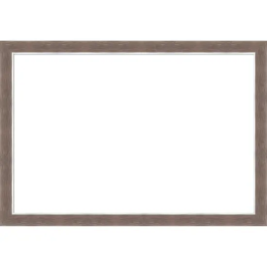 Noble Mocha Framed Dry Erase Magnetic Board {1}