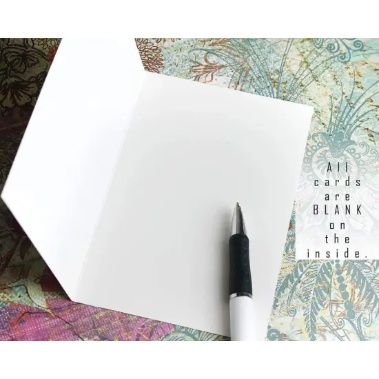 48 Pack Floral Thank You Cards with Envelopes, Blank Thank You Greeting Notes Bulk Box for Baby Shower, Bridal Shower, Graduation, Birthday & Wedding, 4x6 in Multicolor {4}