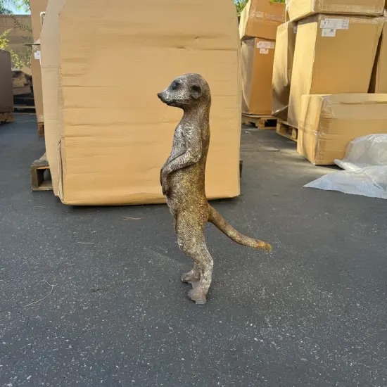Meerkat Life Size Statue {4}