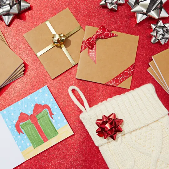 48 Pack Mini Blank Books for Kids - Bulk Sketchbooks, Kraft Paper Notebooks for Classroom, Party Favors, Travel Writing (4x4 In) Brown {2}