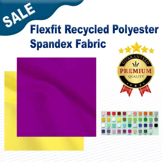 Flexfit Recycled Polyester Spandex Fabric {2}