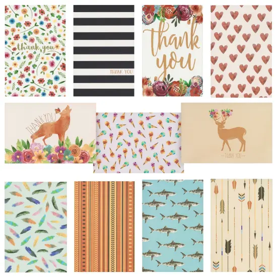 48-Pack Assorted Cards with Envelopes for All Occasions, Box Set of Greeting Cards for Birthdays, Congratulations, Weddings, Thank You, Thinking of You Notes, 48 Designs (4x6 In) Multicolor {6}