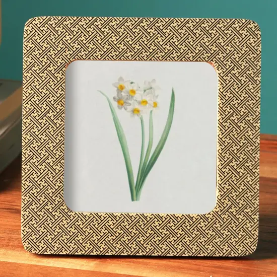 Printed Resin Round Corner Frame Check {3}