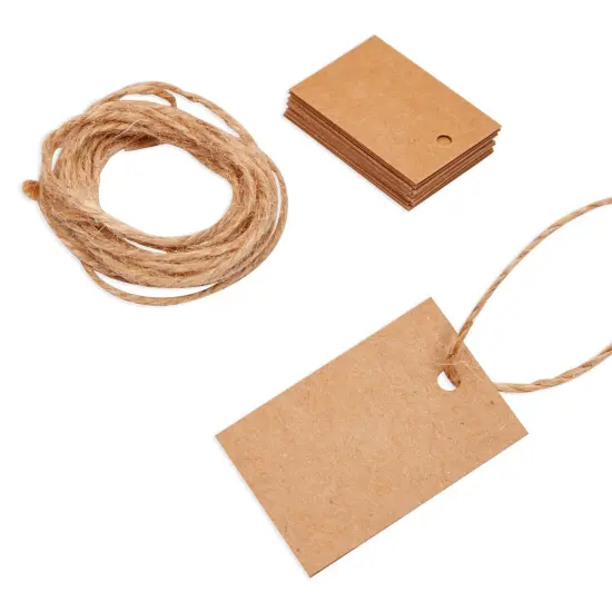 15 Pack Small Swing Top Glass Bottles with Lids, 2 oz/ 60 ml with Tags and Jute Twine for Wedding Party Favors Clear {7}