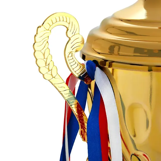 Large Gold Trophy Cup &ndash; 16.63 inches 1st Place Championship Award for Football, Soccer, Fantasy Sports Competition {7}