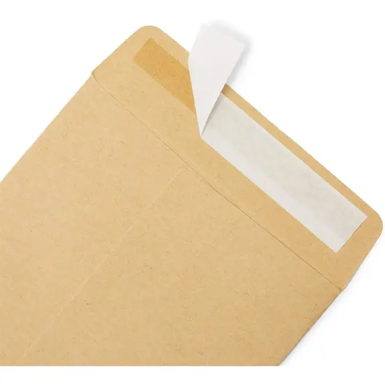 Key Drop Envelopes for After Hours Box, Car Mechanics (4.12 x 9.5 In, 200 Pack) Brown {6}