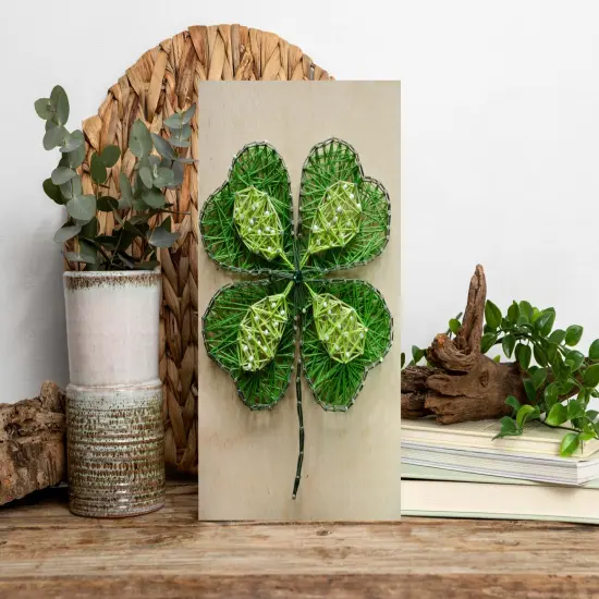Creative Kit String Art - The magic of the clover {3}