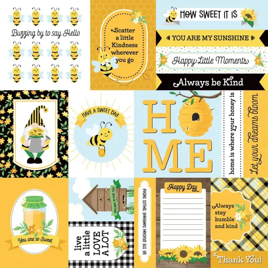 Sweet As Honey 2 Double-Sided Cardstock 12"X12" {1}