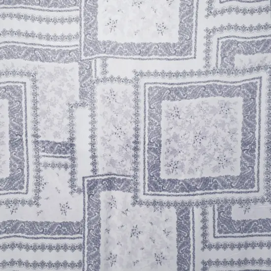 1 Yard 50/52" Ivory Slate Rayon Crinkle Lightweight Woven Crepon for Apparel Sewing {2}