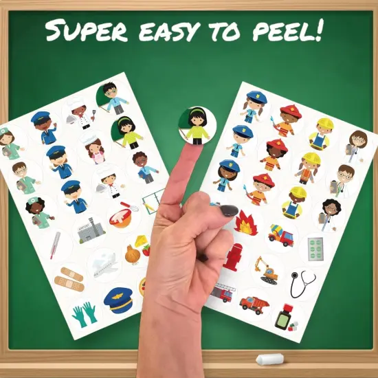 480PCS Community Helpers Stickers {5}