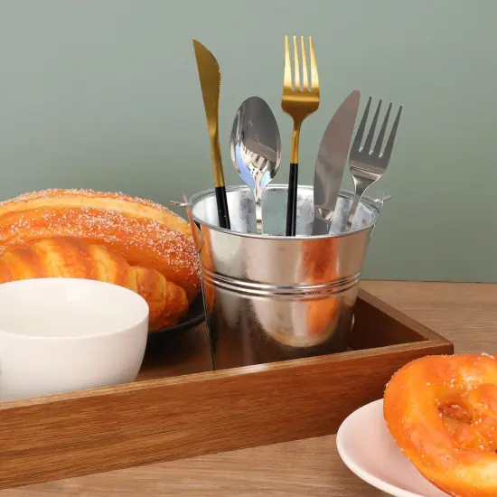 22 Pack 4" Mini Metal Bucket {4}