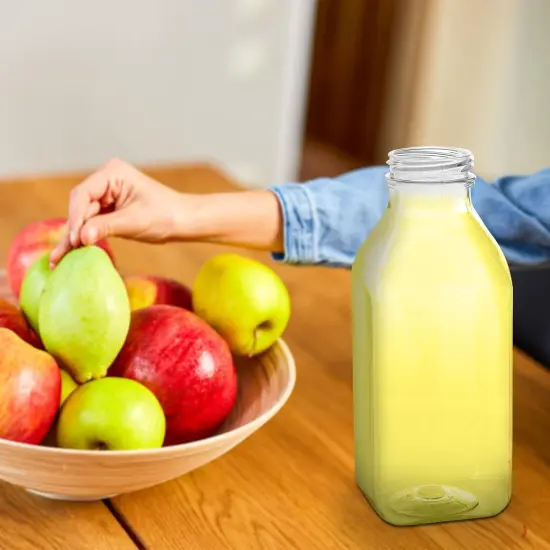 Plastic Juice Bottles (Pack of 8) {4}