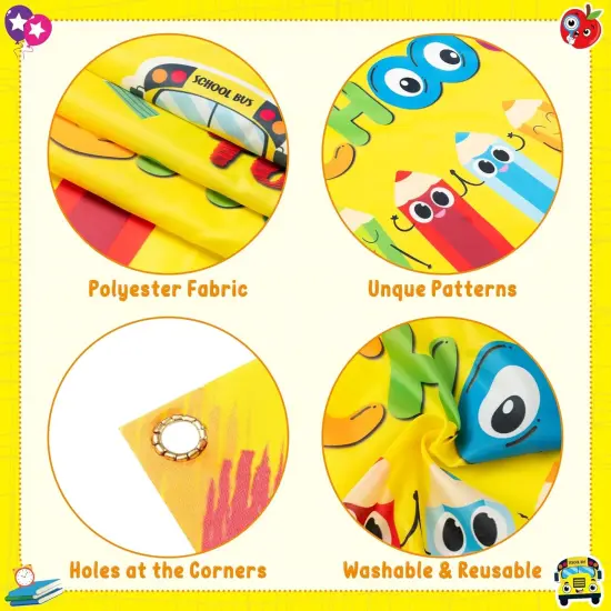 Back to School Door Banner - Yellow {3}