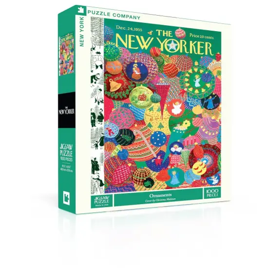 New York Puzzle Company Ornaments 1000 Piece Piece Jigsaw Puzzle {2}