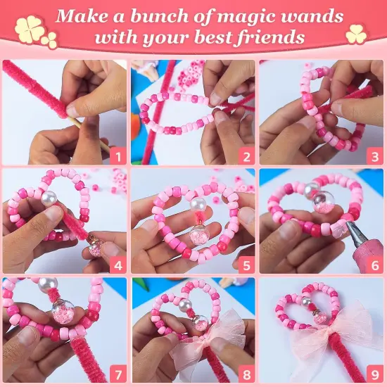 4500 Macaron Pony Beads for Jewelry Making {4}