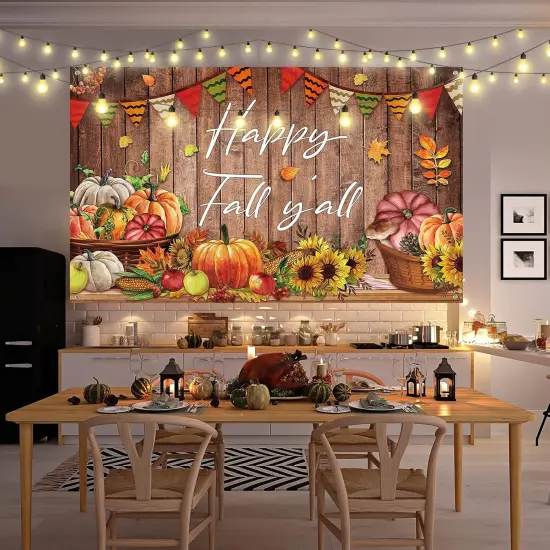 Fall Thanksgiving Party Decorations {3}