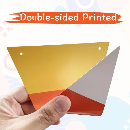 2PCS Halloween Candy Corn Banner {3}