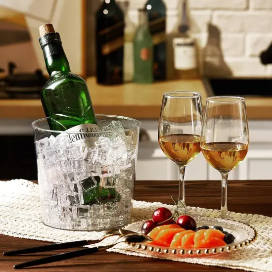 12 Pcs Plastic Ice Bucket - 6L Large {4}