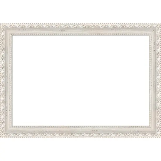 Opera Off White Framed Dry Erase Magnetic Board {1}
