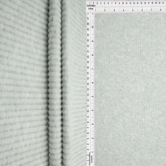 1 Yard Rib Interlock Fleece Solid Fabric 290 GSM Polyester Rayon Blend 58" Width PINK {7}