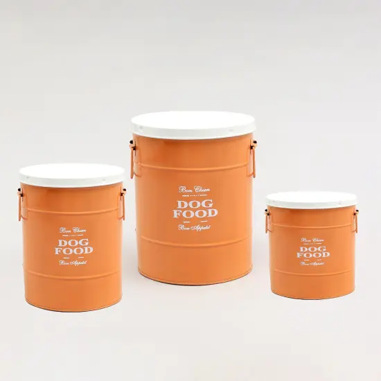 Tonal Pet Food Canister- Set of 3 {2}