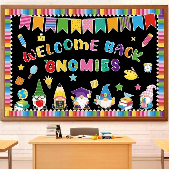 62Pcs Back to School Bulletin Board Decorations {1}