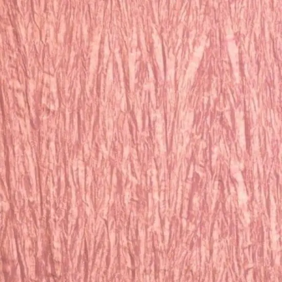1 Yard Crease Crushed Taffeta Fabric 54 Inches Wide Accordion Texture for Event Decor Pink {3}